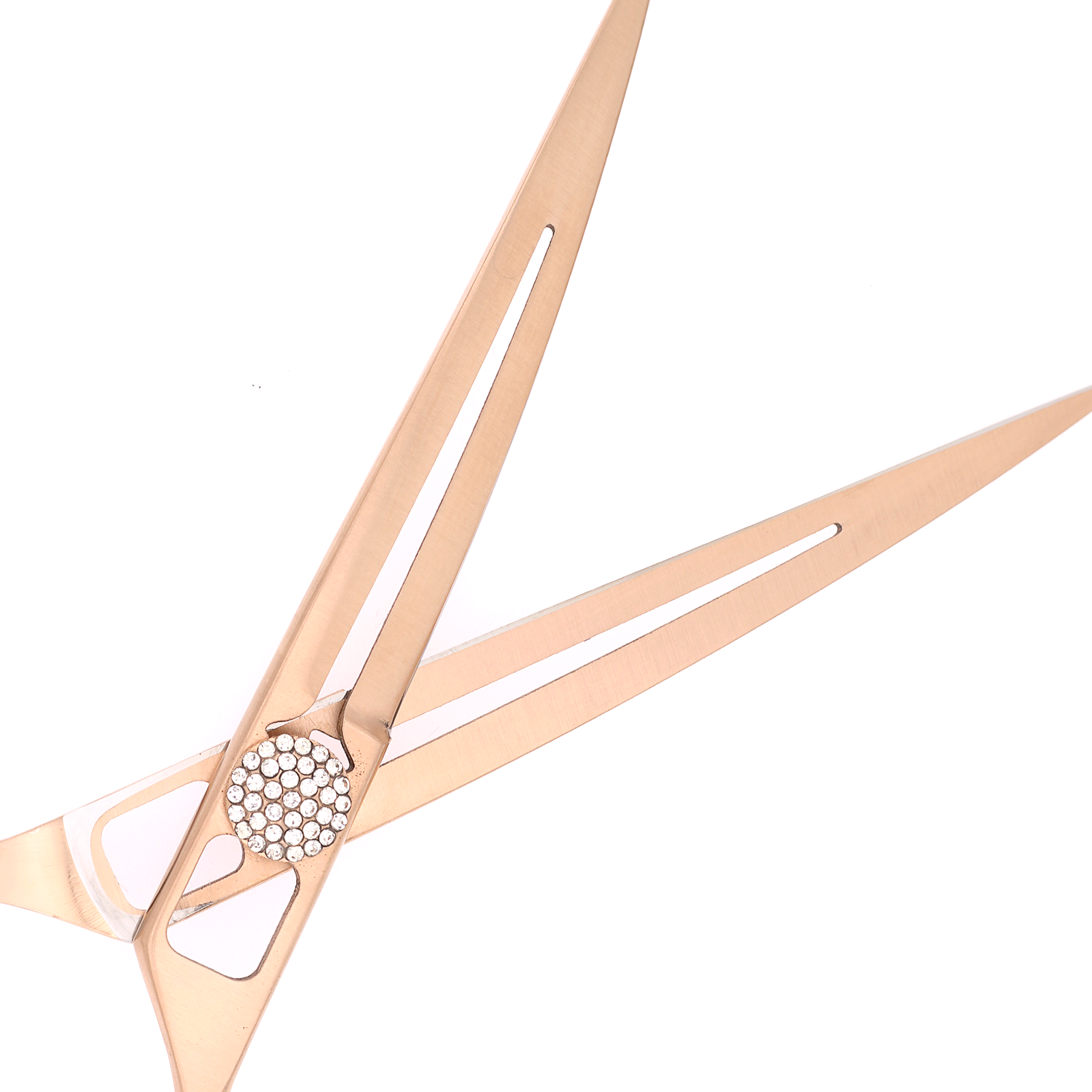 Titan Shears - Curved Sword-Shaped Blade Gold 440C Convex RH STR 7" image 3